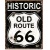 old-route-66-tin-sign-weathered